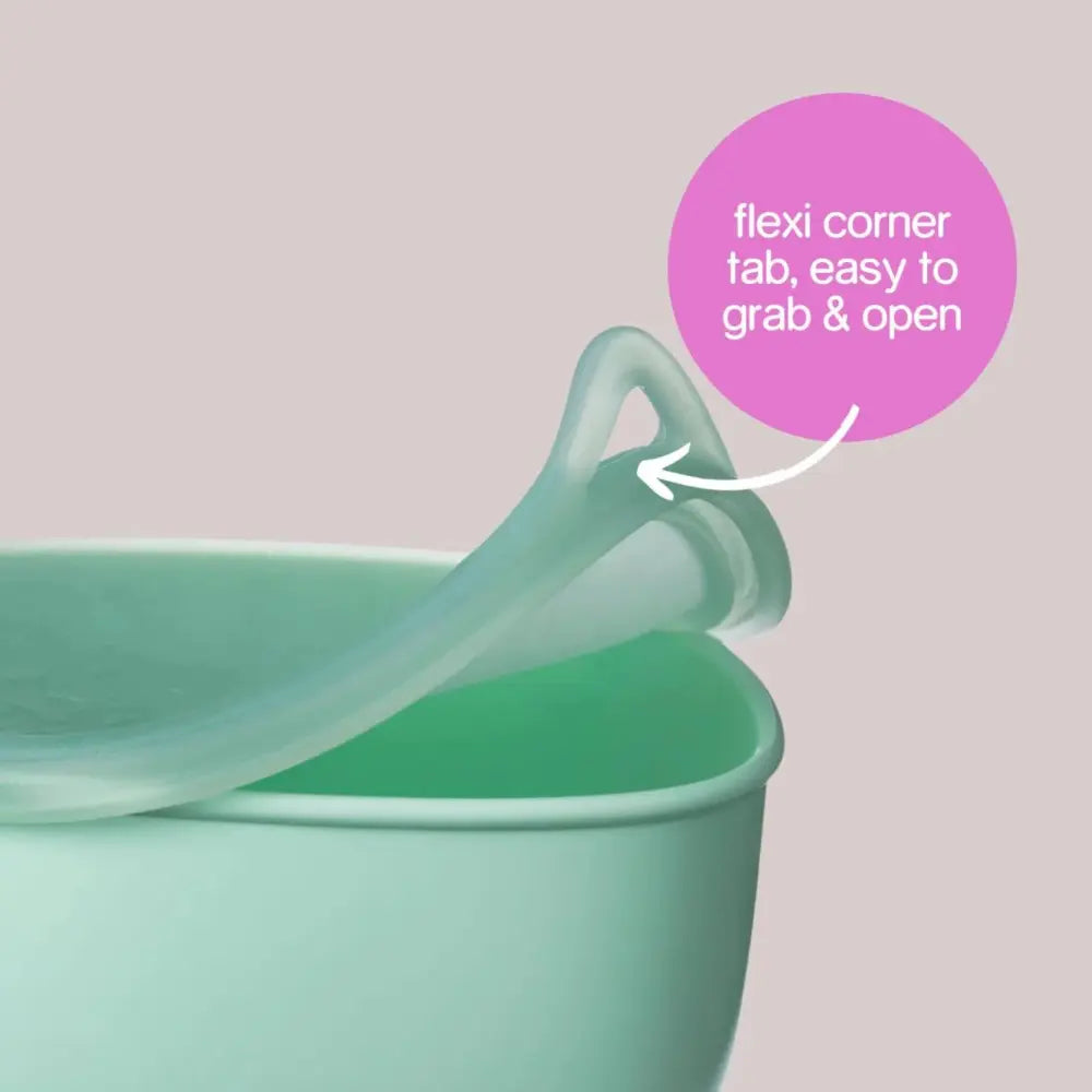 B.Box Lunch Tub – Fits Sandwich Compartment, Leak-Proof & Microwave Safe – Forest, 400 ml