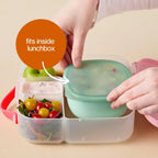 B.Box Lunch Tub – Fits Sandwich Compartment, Leak-Proof & Microwave Safe – Forest, 400 ml