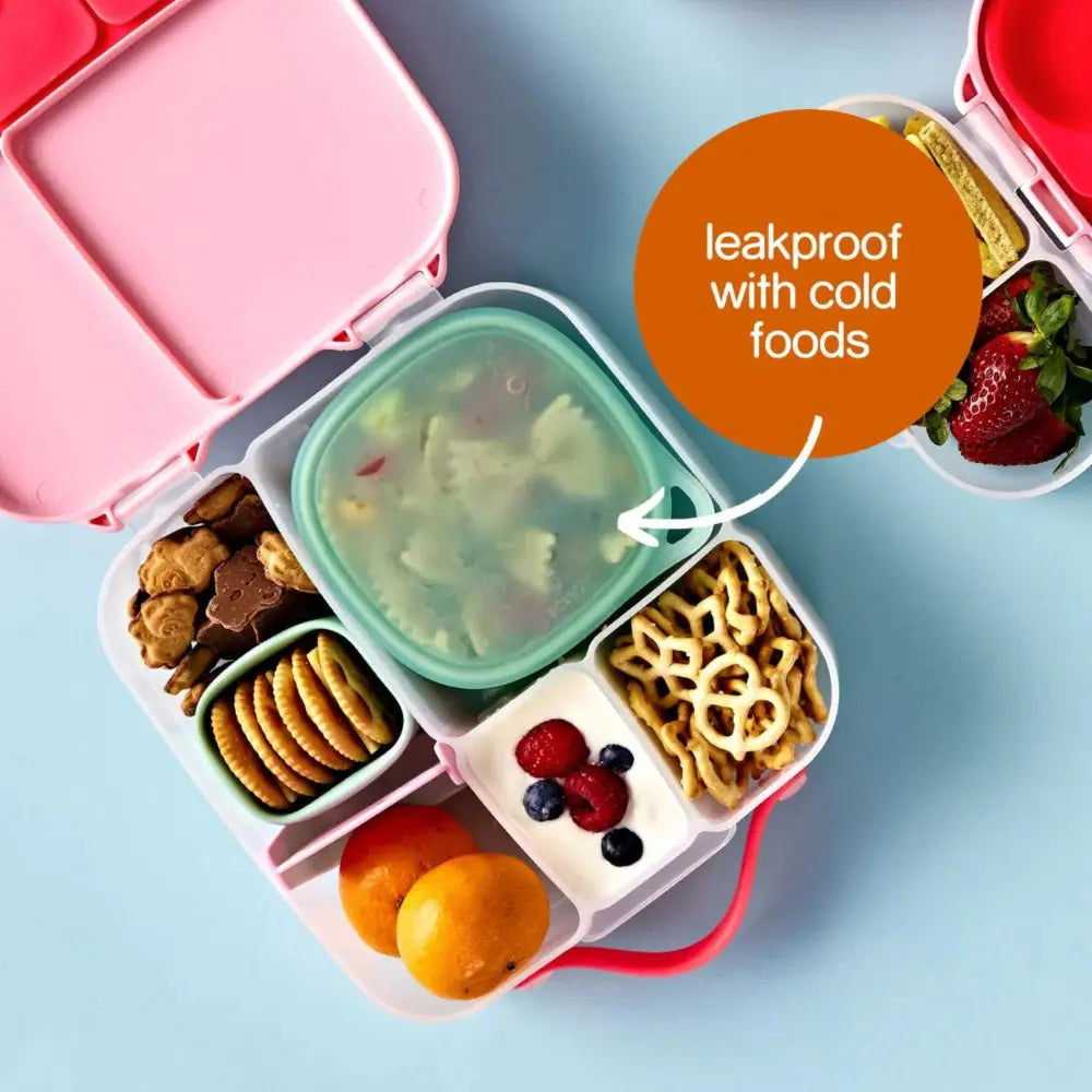 B.Box Lunch Tub – Fits Sandwich Compartment, Leak-Proof & Microwave Safe – Forest, 400 ml