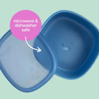 B.Box Lunch Tub – Fits Sandwich Compartment, Leak-Proof & Microwave Safe – Ocean, 400 ml