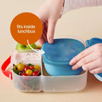 B.Box Lunch Tub – Fits Sandwich Compartment, Leak-Proof & Microwave Safe – Ocean, 400 ml