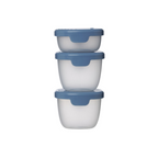 B.Box Snack Tubs - Leakproof, Reusable & Portable Snack Containers Pack of 3