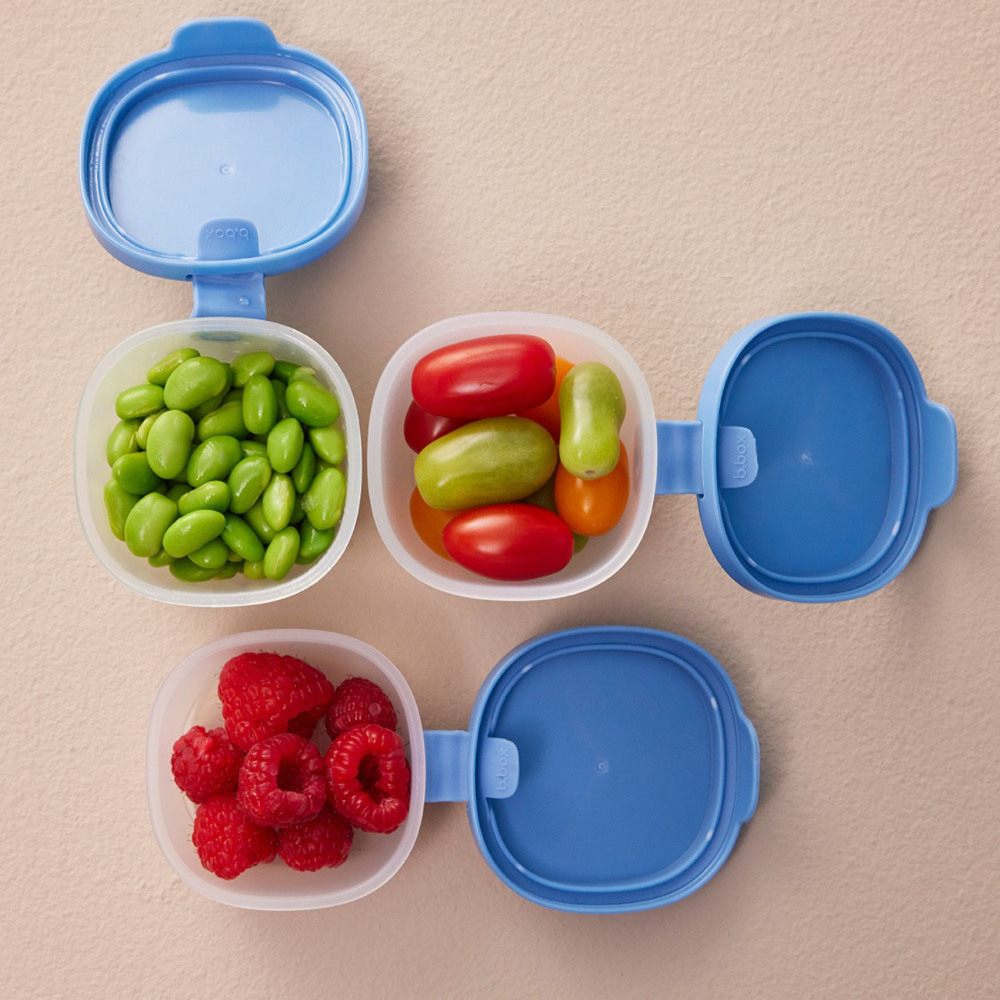 B.Box Snack Tubs - Leakproof, Reusable & Portable Snack Containers Pack of 3