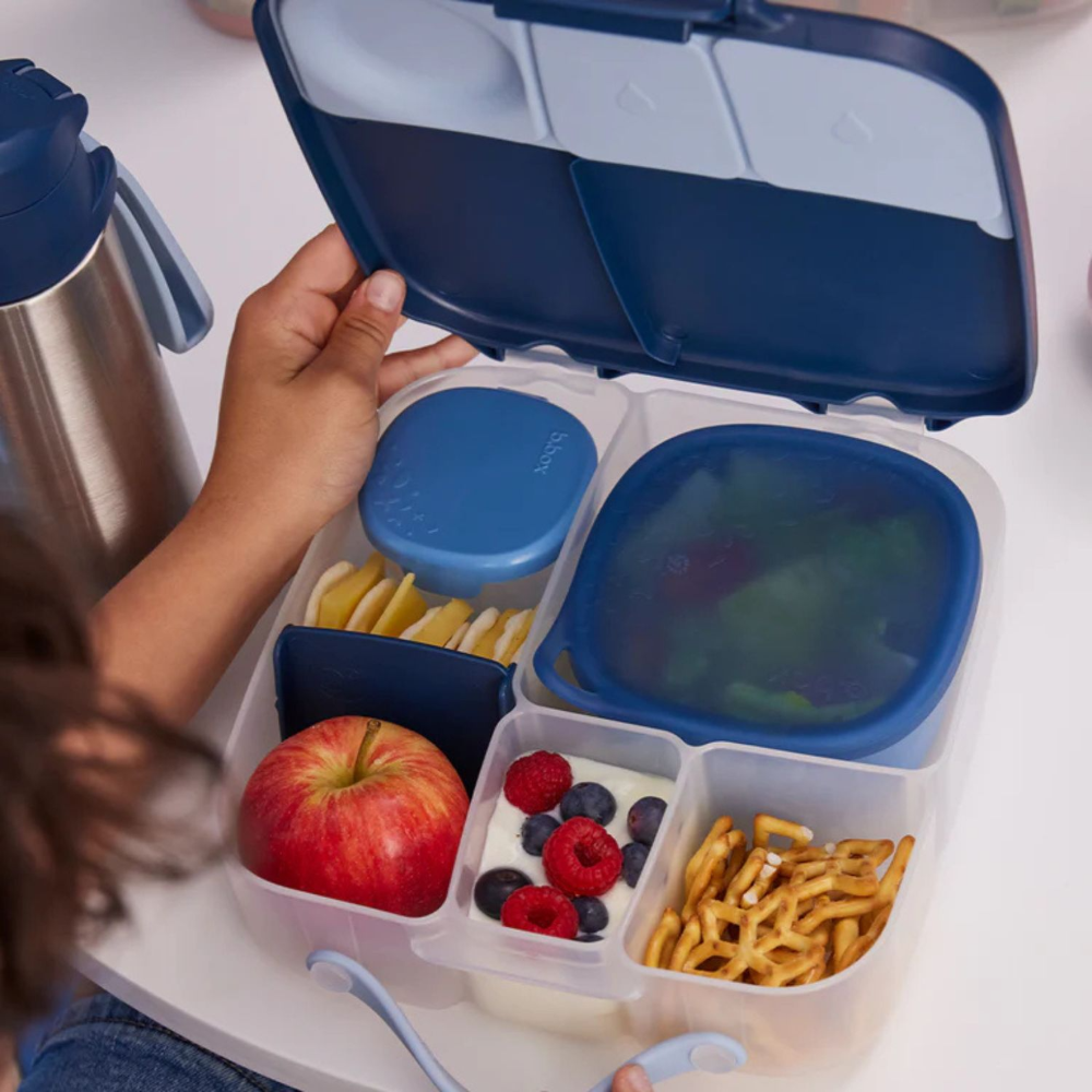 B.Box Snack Tubs - Leakproof, Reusable & Portable Snack Containers Pack of 3