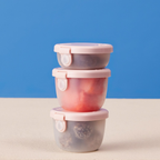 B.Box Snack Tubs - Leakproof, Reusable & Portable Snack Containers Pack of 3