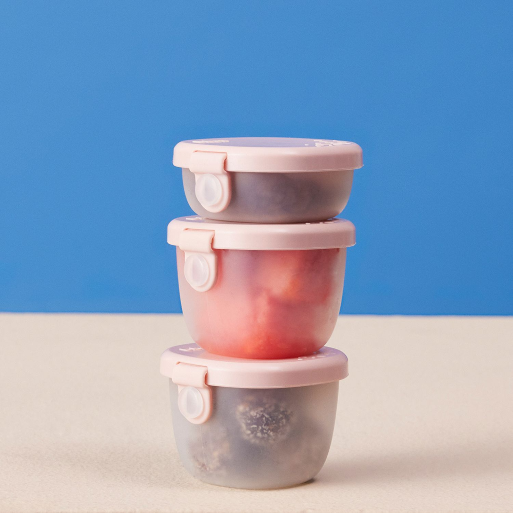 B.Box Snack Tubs - Leakproof, Reusable & Portable Snack Containers Pack of 3