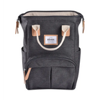 Beaba Wellington Diaper Bag – Stylish Backpack for Moms & Dads – Large Capacity Baby Bag with Changing Mat, Insulated Bottle Holder, Multiple Pockets, Durable, Water-Resistant – Travel & Everyday Use