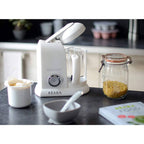 Beaba Pasta & Rice Cooker Attachment for Starchy Baby Food like Dal, Rice, Pasta for Babycook Solo, 350g Capacity, White