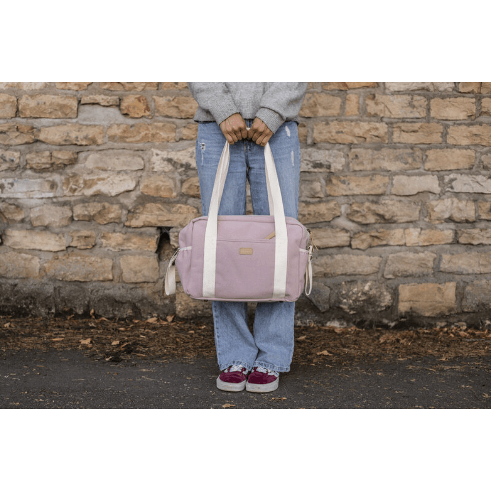 Beaba Paris Baby Diaper Bag – Multifunctional Travel baby Bag with Large Capacity, Multi-Pocket Organizer with Changing Pad, Insulated Bottle Pouch & Stroller Clips – Ideal for Moms & Dads On the Go