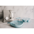 Beaba Silicone Suction Plate for Babies and Toddlers - Ergonomic Design, Non-Slip, Unbreakable, Dishwasher & Microwave Safe, Self Feeding Baby Plate, Easy to Clean, BPA-Free, Mealtime Essential, 4M+