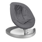 Nuna Leaf Grow Baby Bouncer|Sleek Design|Rock Solid Base with Motion Lock|3 Ergonomic Recline Positions|New Born to 60 kg - Granite