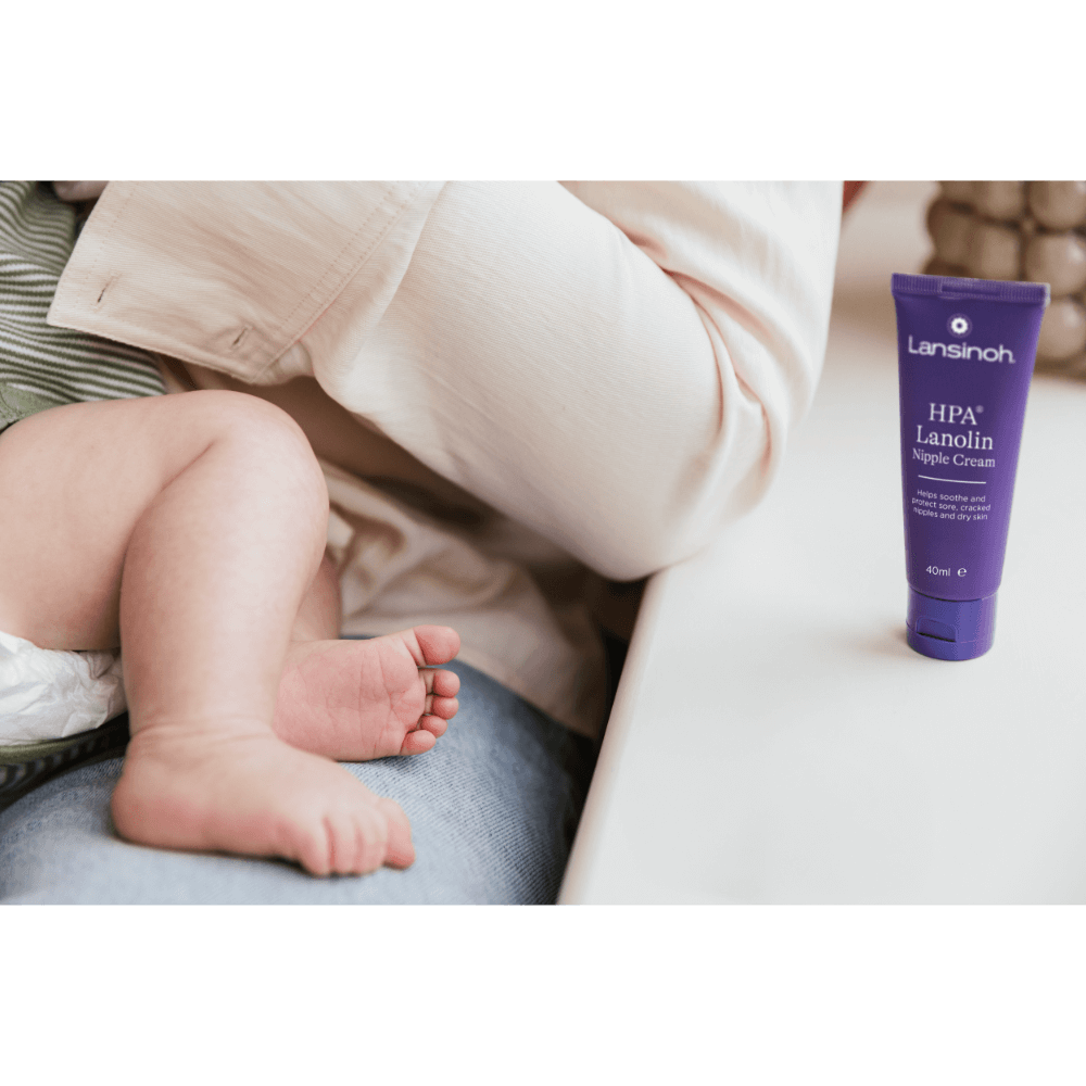 Lansinoh HPA Lanolin Nipple Cream - Sore Nipples Cracked Skin Breast Feeding 100% Natural, Tasteless & Odourless BPA, BPS-Free, Hospital Bag Maternity Essentials
