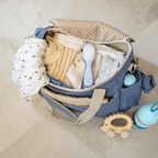 Beaba Sydney Baby Diaper Bag – Multifunctional Travel baby Bag with Large Capacity, Multi-Pocket Organizer with Changing Pad, Insulated Bottle Pouch & Stroller Clips – Ideal for Moms & Dads On the Go