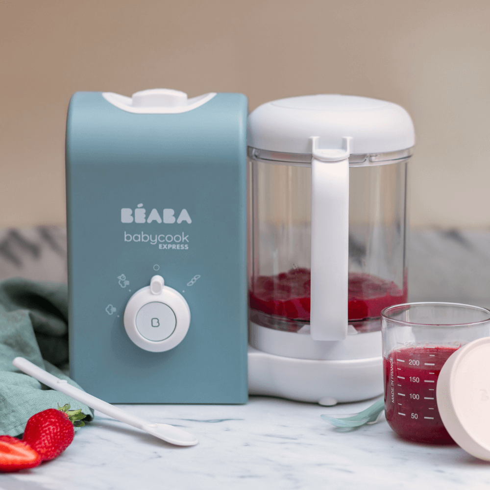 Beaba Babycook Express Multifunctional Baby Food Processor, Blender, Steamer, Sterilizer and Cooker, Baby Essentials, Baby Food, Fast Cooking