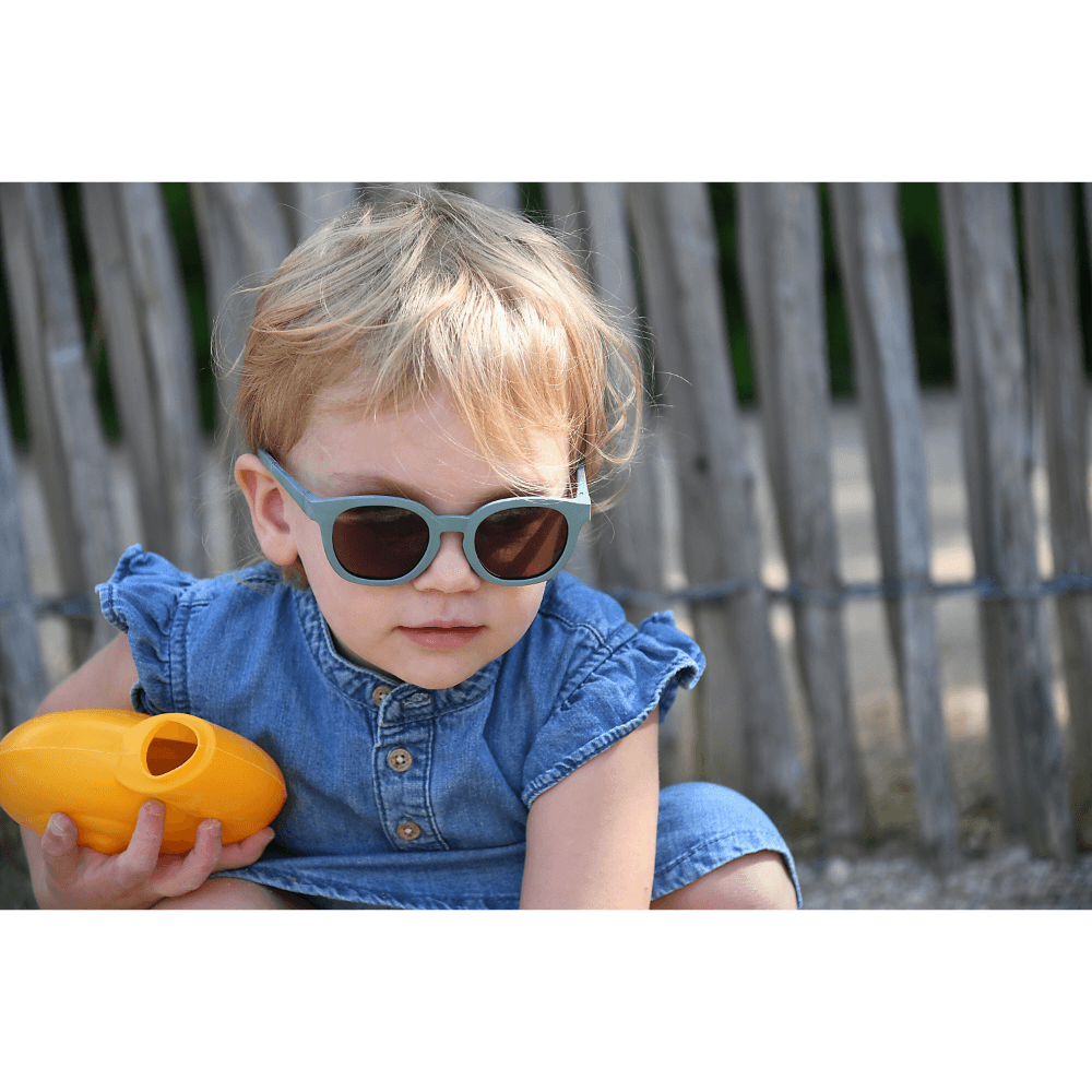 Beaba Kids Sunglasses - 2-4 Years, Unbreakable Sunglasses for Kids, 100% UV Protection,Category 3 Sun Lens, Optimal Comfort, 360° Adjustable Ear Tips with Side Shields, 2-4 Years