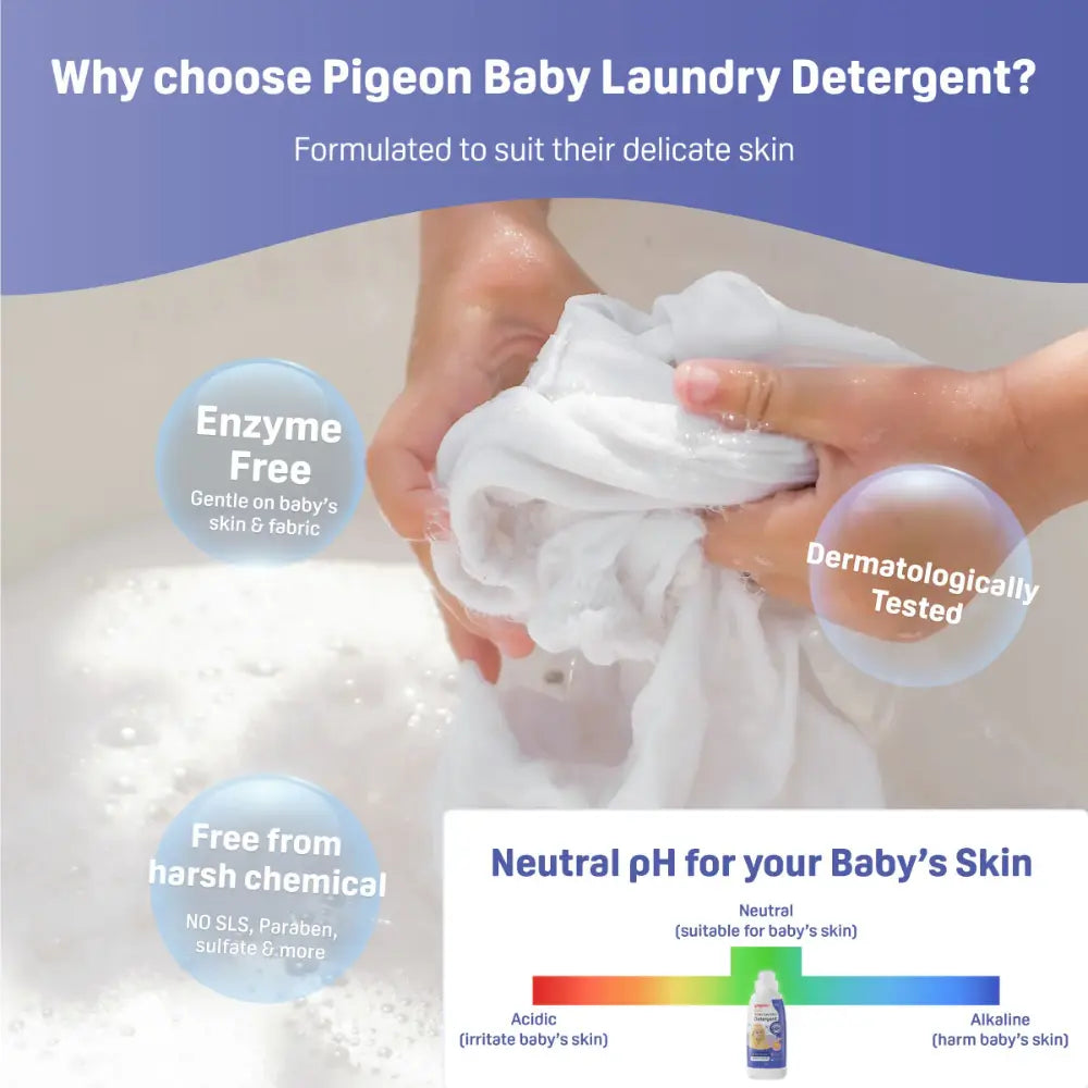 Pigeon Baby Laundry Detergent Bottle (En) - 500 ml