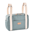 Beaba Mini Paris Baby Diaper Bag – Multifunctional Travel Baby Bag with 5L Capacity, Multi-Pocket Organizer with Stroller Clips, 100% Cotton, Ideal for Moms & Dads