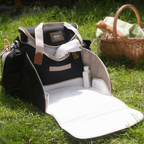 Beaba Sydney Baby Diaper Bag – Multifunctional Travel baby Bag with Large Capacity, Multi-Pocket Organizer with Changing Pad, Insulated Bottle Pouch & Stroller Clips – Ideal for Moms & Dads On the Go
