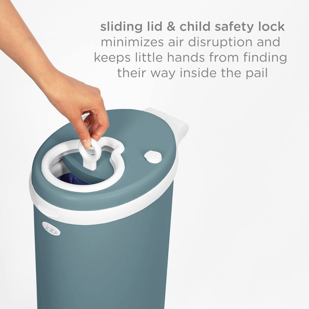 Ubbi Steel Odor Locking Diaper Pail
