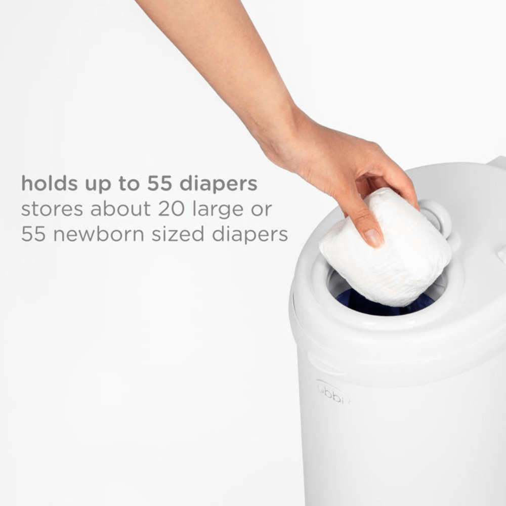 Ubbi Steel Odor Locking Diaper Pail