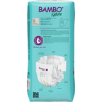 Bambo Nature Premium Baby Tape Diapers for Babies, Medium Size (4-8 Kgs), Super Absorbent, Breathable, Extra Soft, Dermatologically Tested, Hypoallergenic Infant Nappies With Wetness Indicator