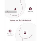 Momcozy Breastfeeding Access Flange Insert For M5 - Transparent