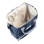 Beaba Wellington Diaper Bag – Stylish Backpack for Moms & Dads – Large Capacity Baby Bag with Changing Mat, Insulated Bottle Holder, Multiple Pockets, Durable, Water-Resistant – Travel & Everyday Use