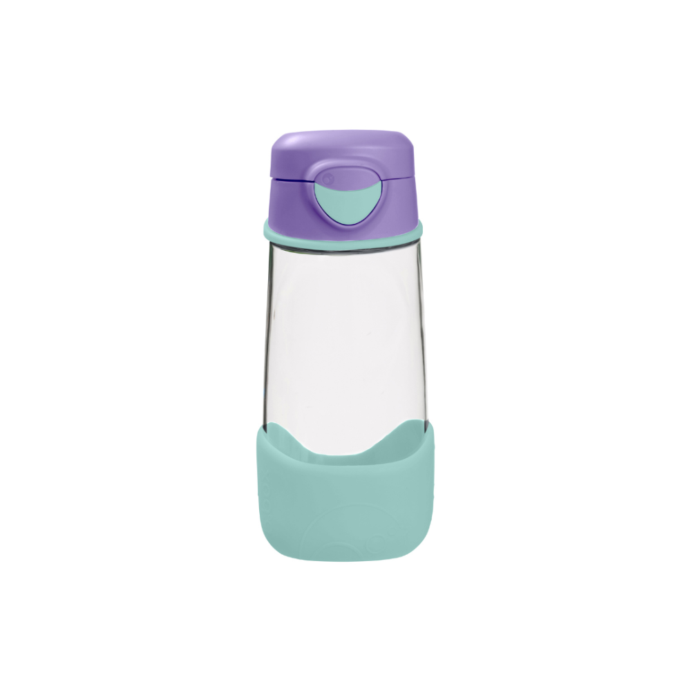 B.Box Flip Top Lid Spout Drink Bottle for kids - Leak Proof & Easy to Carry 450ml