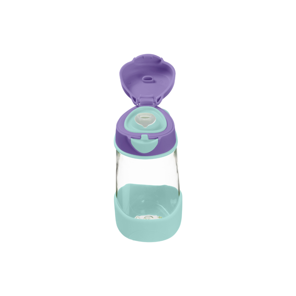 B.Box Flip Top Lid Spout Drink Bottle for kids - Leak Proof & Easy to Carry 450ml