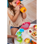 B.Box Flip Top Lid Spout Drink Bottle for kids - Leak Proof & Easy to Carry 450ml