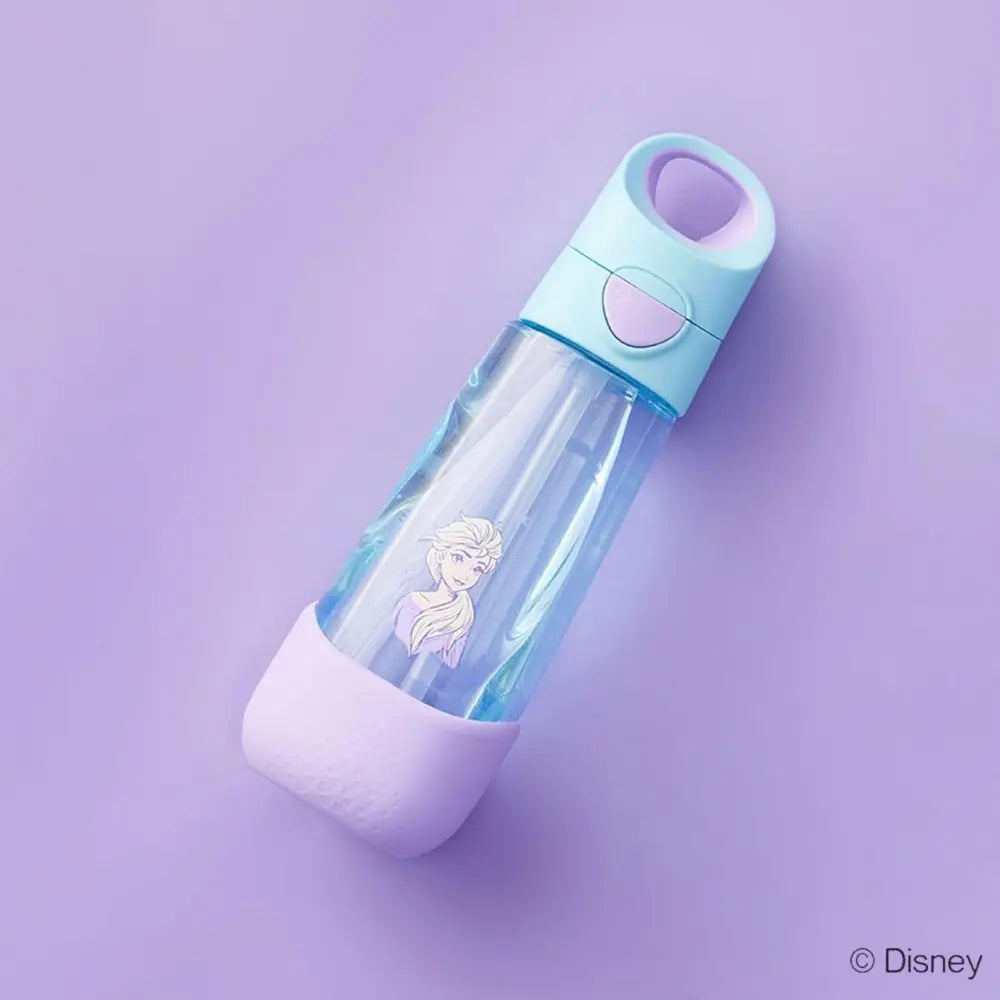 B.Box Disney Frozen Tritan Straw Water Bottle for Kids – 600ml, Durable & Spill-Proof, BPA-Free, Easy Grip Design – Multicolour