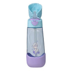 B.Box Disney Frozen Tritan Straw Water Bottle for Kids – 600ml, Durable & Spill-Proof, BPA-Free, Easy Grip Design – Multicolour