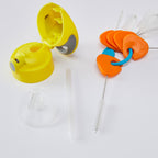 B.Box 5-in-1 Bottle & Straw Cleaning Brush Set- All in One Cleaning Solution for Sippy Cups & Bottles