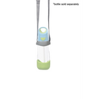 B.Box Bottle Carrier with Adjustable Strap – Durable & Machine Washable Recycled Materials - Cool Grey