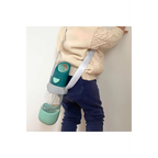 B.Box Bottle Carrier with Adjustable Strap – Durable & Machine Washable Recycled Materials - Cool Grey