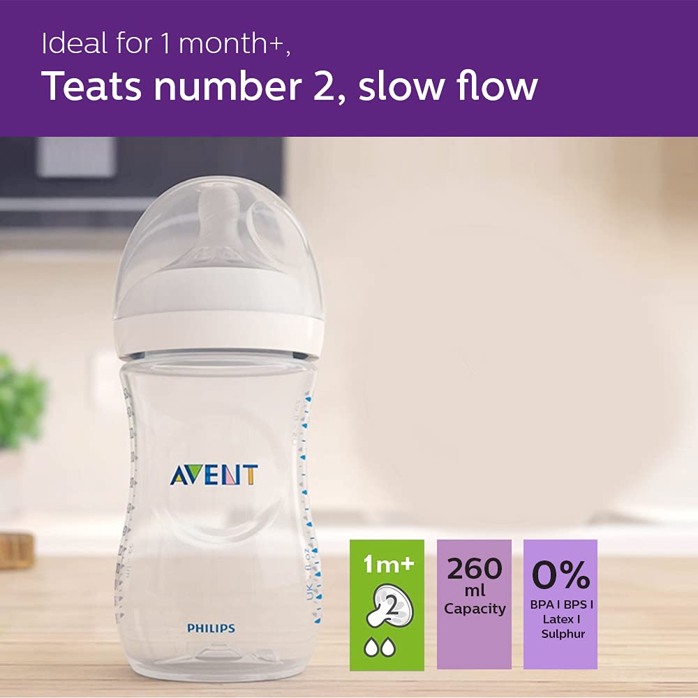 Philips Avent BPA Free Anti-Colic Baby Bottle - 260 ml