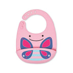 Skip Hop Zoo Fold & Go Silicone Bib