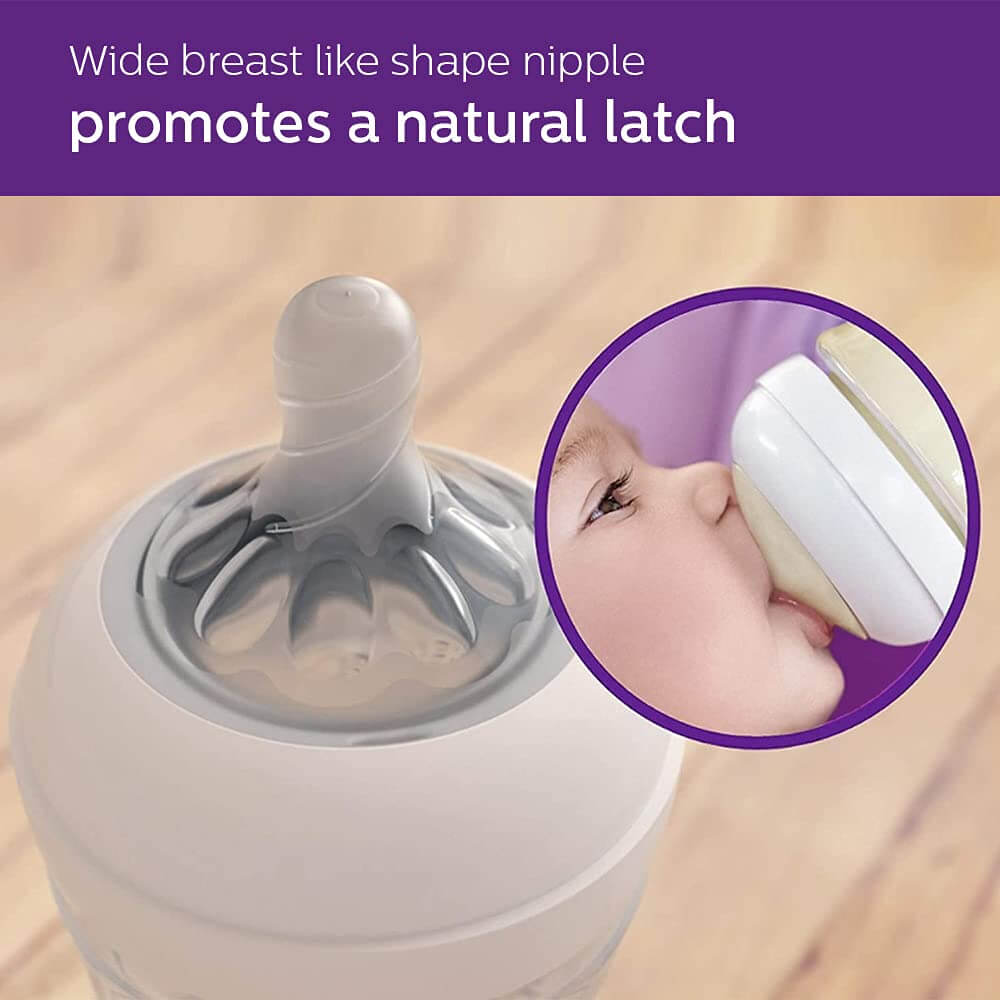Philips Avent Natural Response Bottle BPA Free 125ml (Pack of 2)