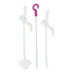 B.Box Sippy Cup Replacement Weighted Straws & Cleaner Brush