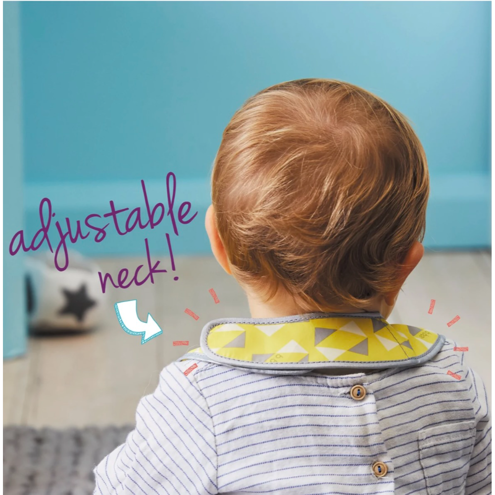B.Box Travel Bib & Flexible Soft Bite Spoon Set