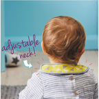 B.Box Travel Bib & Flexible Soft Bite Spoon Set