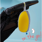 B.Box Travel Bib & Flexible Soft Bite Spoon Set