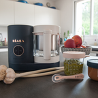 Beaba Babycook Neo-6 In 1 Baby Food Processor, Blender, Steamer, Cooker & Sterilizer, Portable Baby Food Cooker, Puree Maker and Warmer