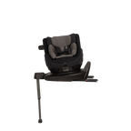 Nuna PRUU Aire Infant Car Seat|Convertible (Forward & Rear Facing)|360 Degrees Rotation with Base|Retractabe Sun Canopy|Moisture Absorbing Airy Mesh|5 Positions Recline In Both Mode|For 0 to 4Y|Upto 19 Kg - Caviar