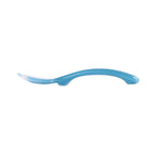 Beaba 2nd Stage Silicone Spoon - Baby Led Weaning Self Feeding Training Spoon with Ultra Soft Tip, Gum Friendly, Ergonomic Handles, BPA Free, 8m+