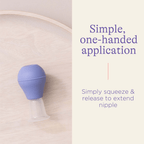 Lansinoh Latch Assist Non-Toxic Nipple Everter with Case for Breastfeeding Mums, Offers Temporary Correction of Flat or Inverted Nipples