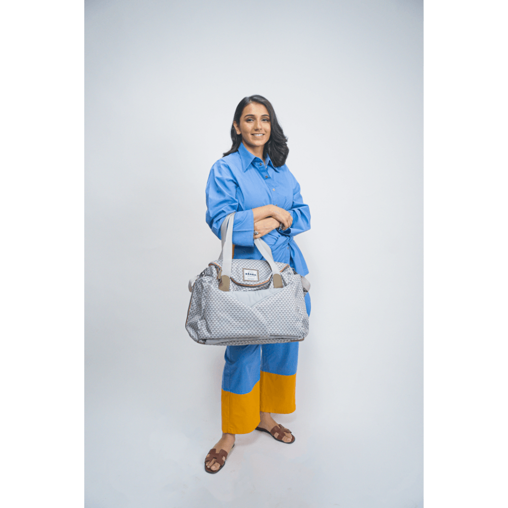 Beaba Sydney Baby Diaper Bag – Multifunctional Travel baby Bag with Large Capacity, Multi-Pocket Organizer with Changing Pad, Insulated Bottle Pouch & Stroller Clips – Ideal for Moms & Dads On the Go