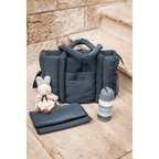 Beaba Paris Puffer Baby Diaper Bag – Multifunctional Travel baby Bag with Large Capacity, Multi-Pocket Organizer with Changing Pad, Insulated Bottle Pouch & Stroller Clips – Ideal for Moms & Dads On the Go