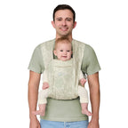 Ergobaby Embrace Newborn Baby Carrier, Soft, Cosy & Lightweight Newborn Ready Carrier, Ergonomic “M” Position, Padded Head & Neck Support, Adjustable Waistbelt & Cross Straps, 2 Carry Positions, Easy to Use, 3-11 Kgs, 0-12 Months