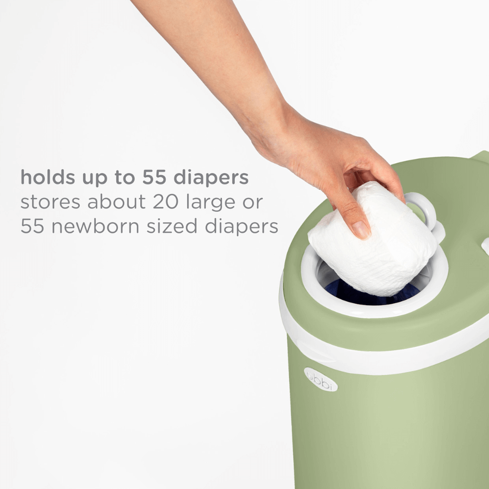 Ubbi Steel Odor Locking Diaper Pail